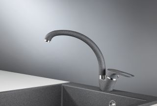 Смеситель для кухни Granula Standart 03-ST, ГРАФИТ